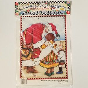 Vintage 1990 Mary Engelbreit Wishes Daisy Kingdom Iron-On Transfer